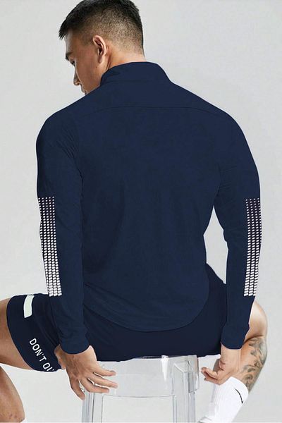 GHASSY CO. Μακρυμάνικο μπλουζάκι Ghassy Co. Ανδρικό Running Quick Dry Moisture Wicking Technical Performance