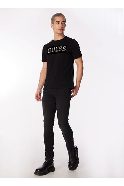 Lee Cooper Ανδρικό Skinny Fit τζιν παντελόνι - Κανονική μέση, 242 LCM, 121057 JEFF ALRAKIS DARK V