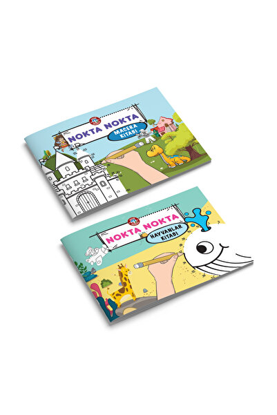 Çocuk Akademi Nokta Nokta Hayvanlar ve Macera Kitabı