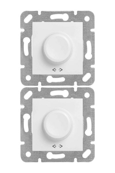 VİKO Viko Karre Rotary Dimmer R 40-600W White (Frame Included)90967047 (2 Pieces)