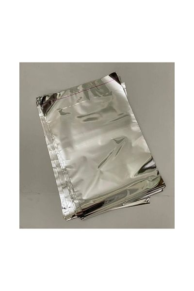 san 30X35 cm Silver Bag - Metallized Tape, 100 Pieces (1 Pack 100 Pieces)