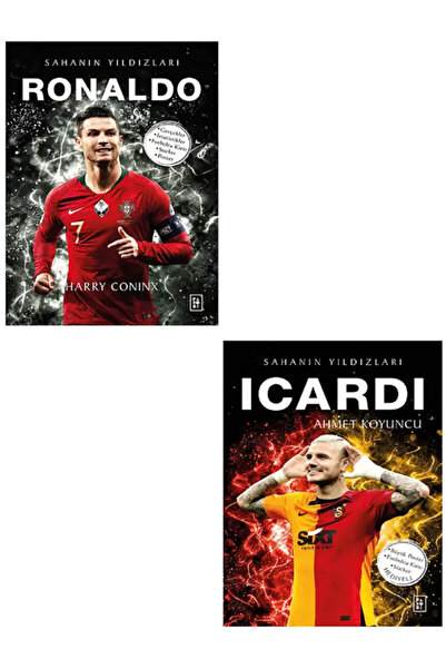 Efsane Yayınları Sahanın Yıldızları RONALDO / İCARDİ ( Büyük Poster Stcker Fu...