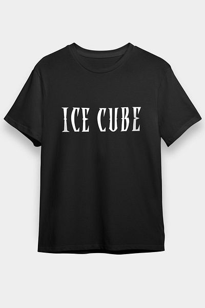 tf tişörtfabrikası Μπλουζάκι Ice Cube Μαύρο Unisex T-Shirt