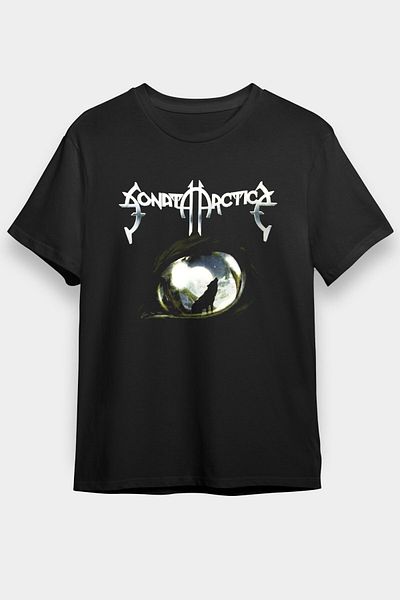 tf tişörtfabrikası Μπλουζάκι Sonata Arctica Μαύρο Unisex T-Shirt