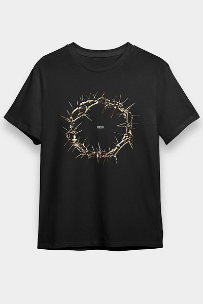 tf tişörtfabrikası Μπλουζάκι Kanye West Μαύρο Unisex T-Shirt