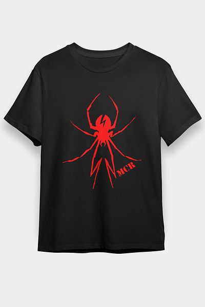 tf tişörtfabrikası Μπλουζάκι My Chemical Romance Μαύρο Unisex T-Shirt