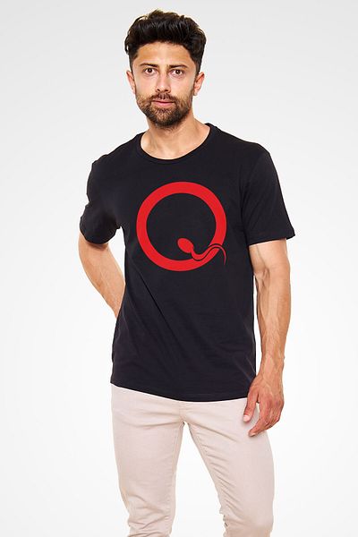 tf tişörtfabrikası Μπλουζάκι Unisex Μαύρο μπλουζάκι Queens of the Stone Age