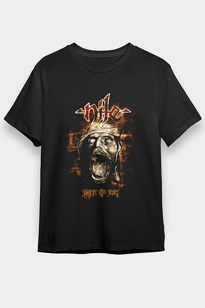 tf tişörtfabrikası Μπλουζάκι Unisex Μαύρο Nile