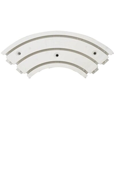 Neler Geldi Neler Köşe Korniş Perde Rayı Köşesi 3'lü Dönüş Plastik 90° Perdeleriniz Takılmadan Rahat Döner Dayanıklı