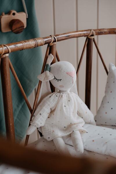 TBA COLLECTION Kız Tavşan Müslin Uyku Arkadaşı | Green Dot