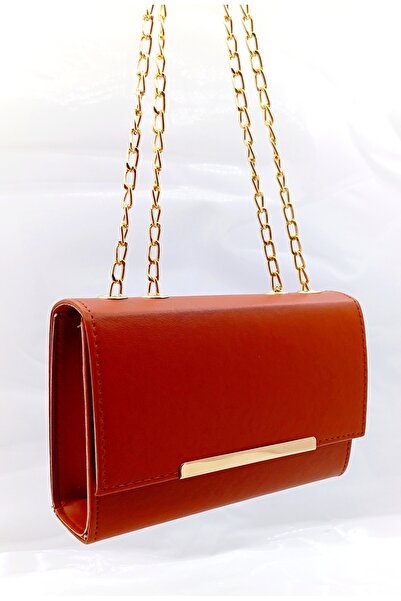 MAC&MOS Geantă de umăr maro pentru femei