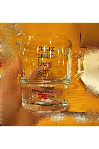 Paşabahçe Musmin Single 1 Piece Hill Glass Mug 320cc