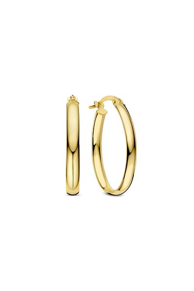 Isabel Bernard Rivoli Flori 14 Karat goldene Creolen IB360254