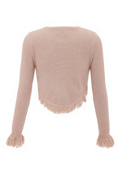 Swirly Strickpullover