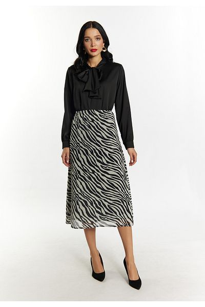 Faina Rock mit Zebra-Print
