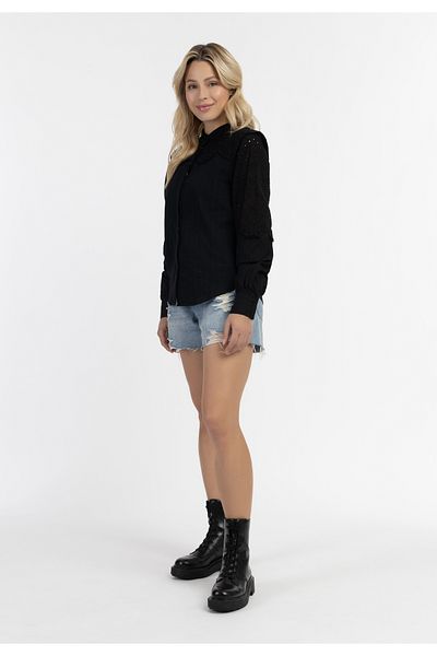 DreiMaster Vintage Langärmelige Bluse