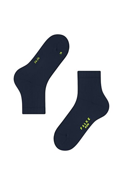 FALKE Unisex Socken – Kurzsocken, Baumwollmischung, Run Rib, Bündchen, einfarbig
