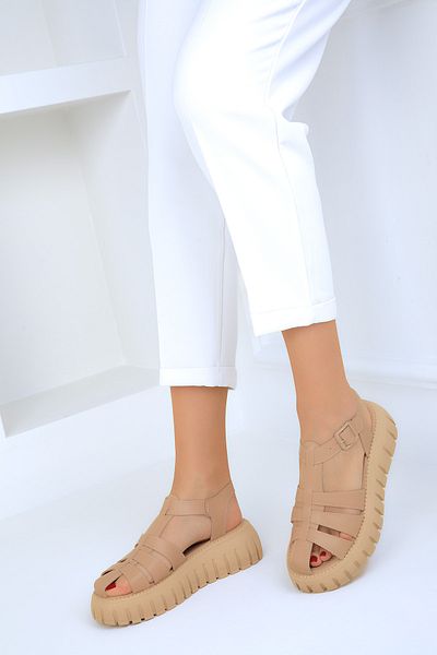 SOHO Nude Women's Sandals 17851