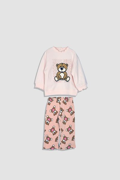 AIKO Brown Girl's Tracksuit Set BH8