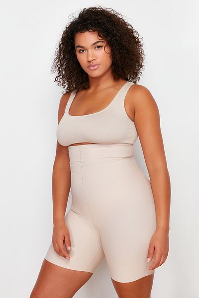 Trendyol Curve Skin Plus Size Erholungskorsett TBBAW24DK00002