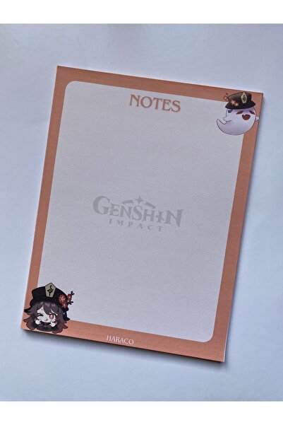 Hara Company Blocnotes pentru jocuri Genshin Impact Hu Tao dimensiune A5