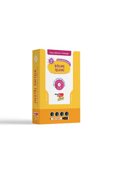 Dikkat Atölyesi Yayınları Summer Delete Partition Operation Game with Easy Learning Method