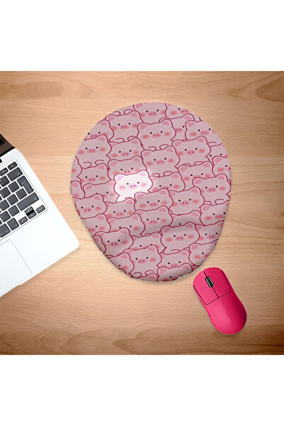 UcuruStore Mouse Pad Strălucitor cu Suport pentru Încheietura Mâinii, cu tema...