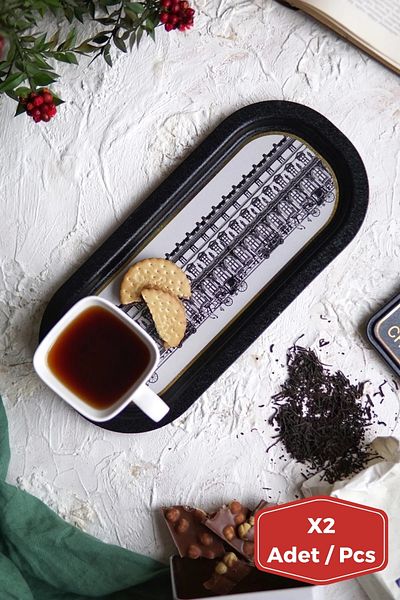 EVLE Baton Tray Set, 2 Pieces