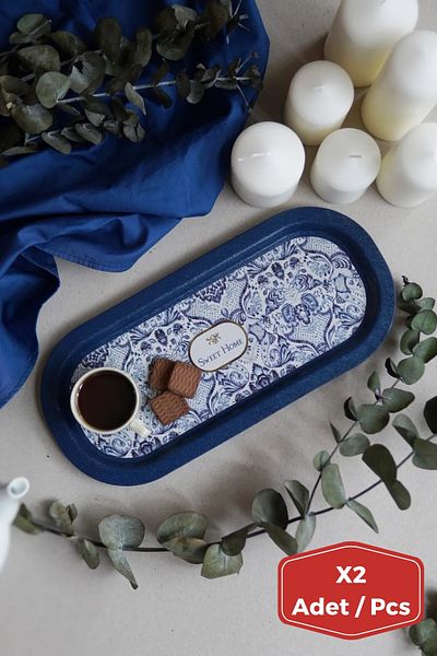 EVLE Baton Tray Set, 2 Pieces