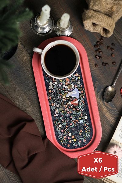 EVLE Baton Tray Set, 6 Pieces