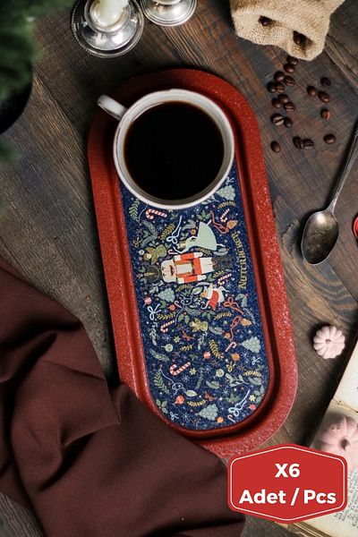 EVLE Baton Tray Set, 6 Pieces