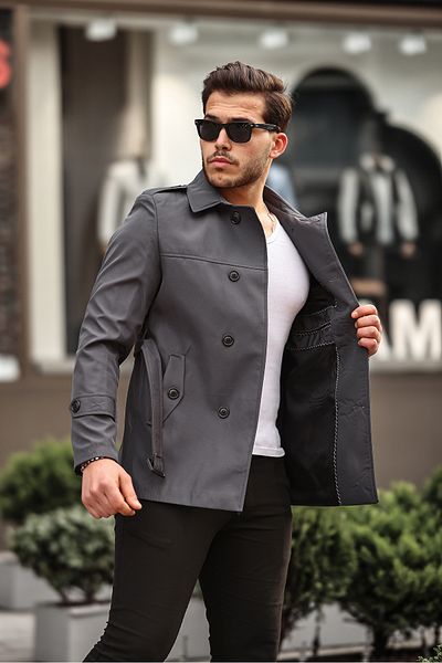 Mens long trench coat cheap on sale