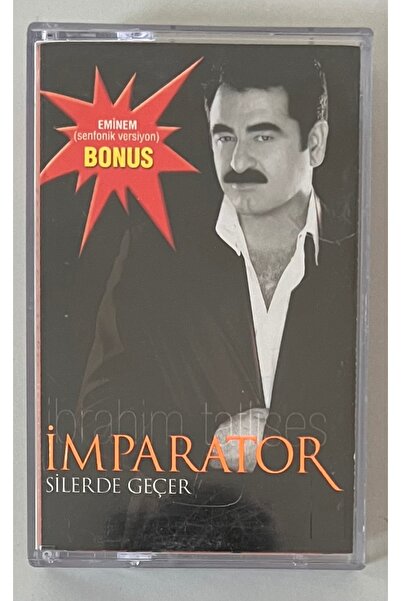 Plakevi İzmir İbrahim Tatlıses İmparator Silerde Geçer Kaset (Orjinal Dönem B...