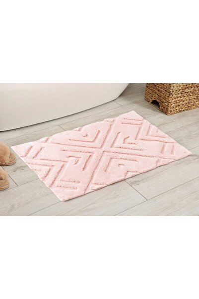 Cotton Box Χαλάκι δαπέδου σε χρώμα πούδρας Cotton Blow - 60x100 cm