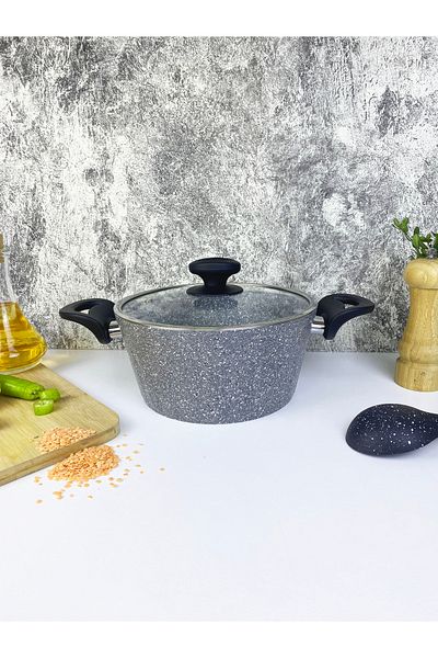 Evita Eco Bio Granite 8 Piece Cookware Set - Family