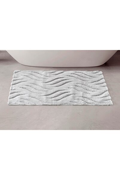 Cotton Box Бавовняний килимок Skay світло-сірий 60x100