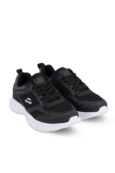 Slazenger ΦΟΡΕΤΑΙ ΓΥΝΑΙΚΕΙΑ/ΑΡΣΕΝΙΚΑ ΑΘΛΗΤΙΚΑ ΚΑΙ ΠΕΡΙΠΟΡΤΗΣΤΙΚΑ ΠΑΠΟΥΤΣΙΑ - ΜΑΥΡΟ-ΛΕΥΚΟ - 42