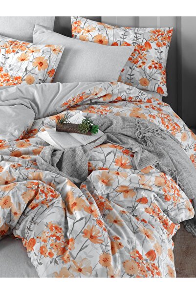 MyStory Home Set cuvertură de pilota unică cu cearșaf elastic - Naranja