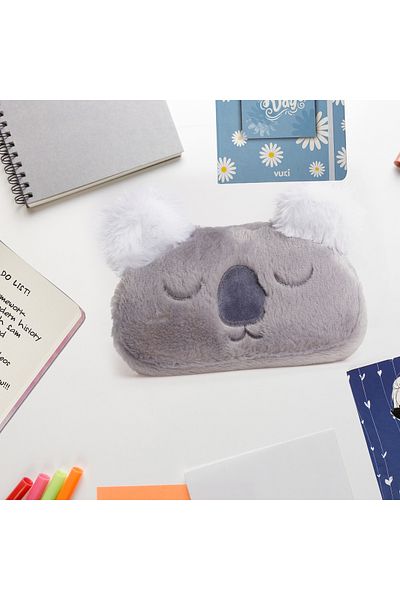 YEŞİL KIRTASİYE Cute Plush Pen Holder