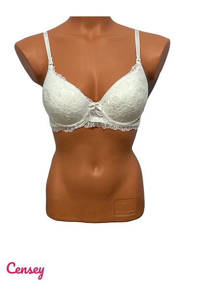 CENSEY Lace Patterned Hollow Silicone Bra