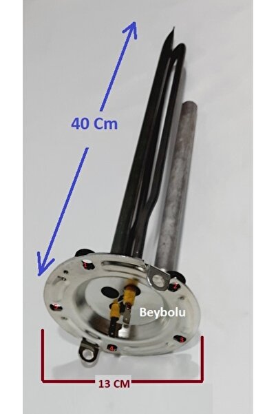 FullYedek Beko BKT 650 B Uyumlu Rezistansı Termosifon Anotlu Rezistans 5 Deli...