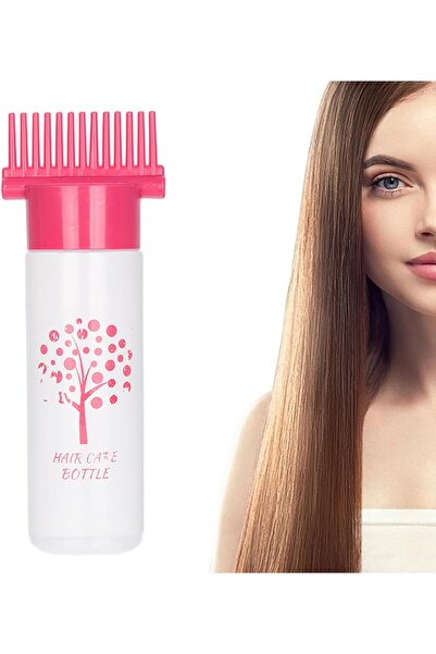 gaman زيت العناية بالشعر على شكل مشط للاستخدام الاحترافي والمنزلي - زجاجة توزيع تلوين الشعر