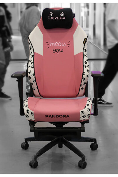 EXVEGA Pandora Ayak Uzatmalı Masajlı Profesyonel Yönetici Ve Çalışma Koltuğu ...