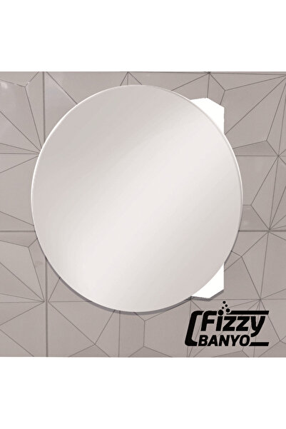 Fizzy Daire Banyo ve WC Aynalı üst Dolap