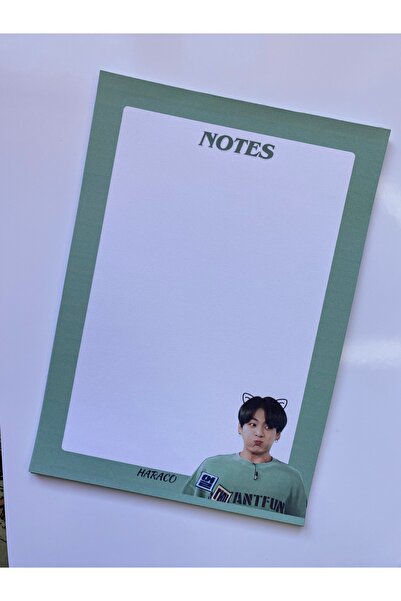 Hara Company Bts Jungkook مقاس A5 Kpop Notepad