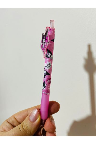 Cuppy Box Sanrio Kuromi Character 0.5 Black Color Ballpoint Pen