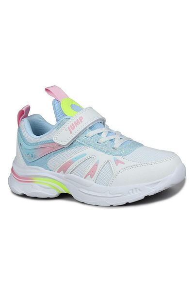 Jump 30053 Tenis pentru fete alb/roz, ușor și confortabil