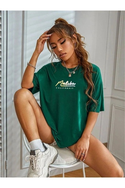 DAXİS Sportwear Company Γυναικείο μπλουζάκι Malibu Printed Oversize DAXİS Spo...