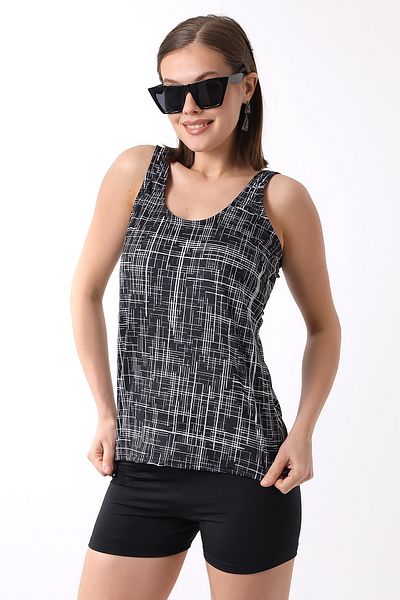 aykum Σορτς Tankini με επένδυση