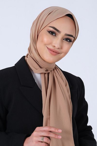HAREM SCARF Ασιατικό σάλι Cappucino